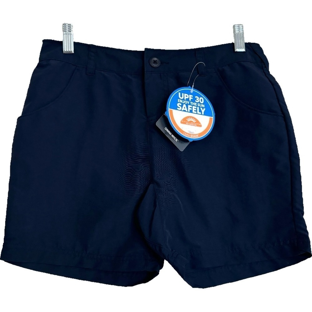 Columbia PFG Regular Fit Court Navy Blue Short Sz 2 NWT Outdoor Summer Active